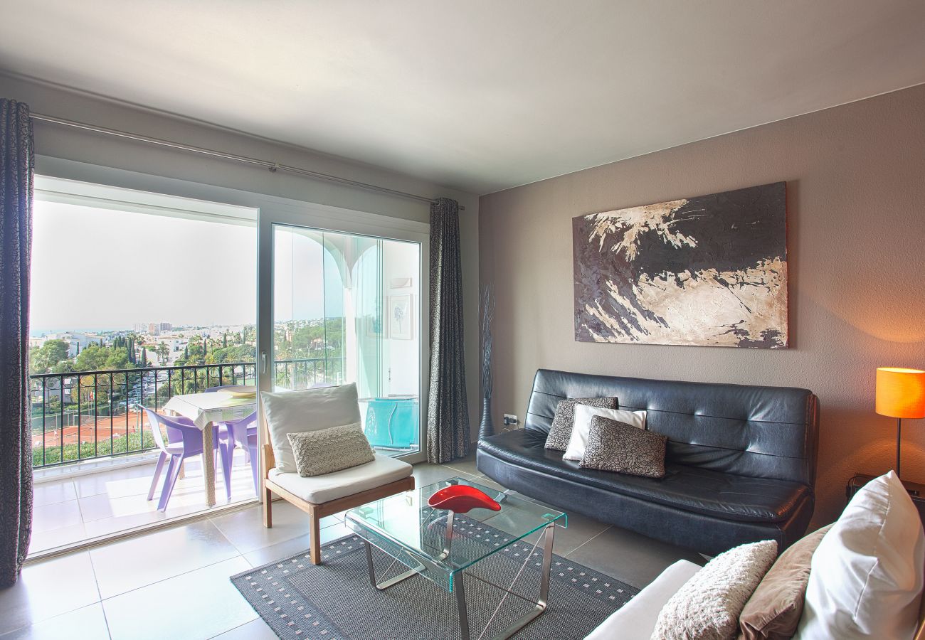 Apartamento en Mijas Costa - Apartamento moderno con fantásticas vistas Miraflores, Mijas Costa