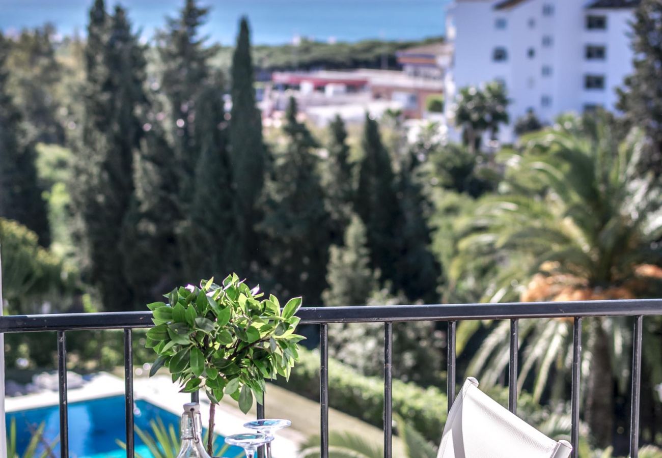 Apartamento en Mijas Costa - Atractivo apartamento de vacaciones en Riviera del mar, Mijas