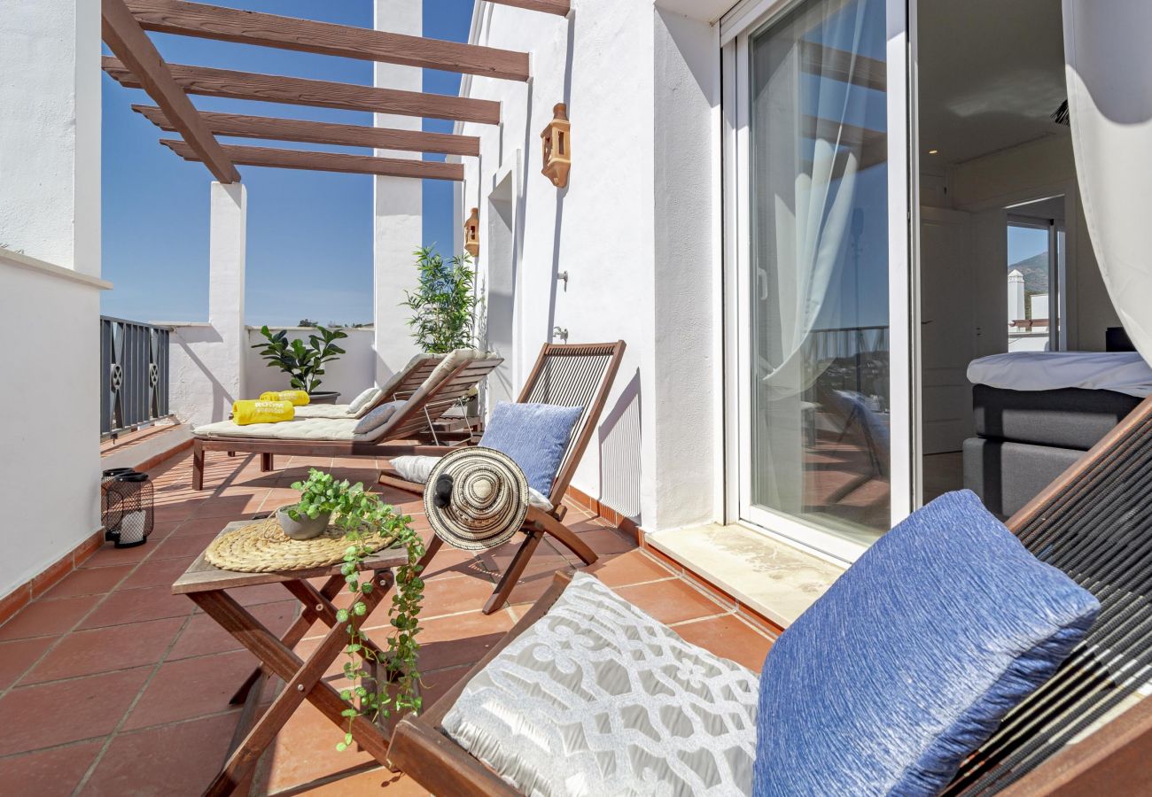 Apartamento en Marbella - Amplio apartamento de vacaciones con impresionantes vistas en Marbella