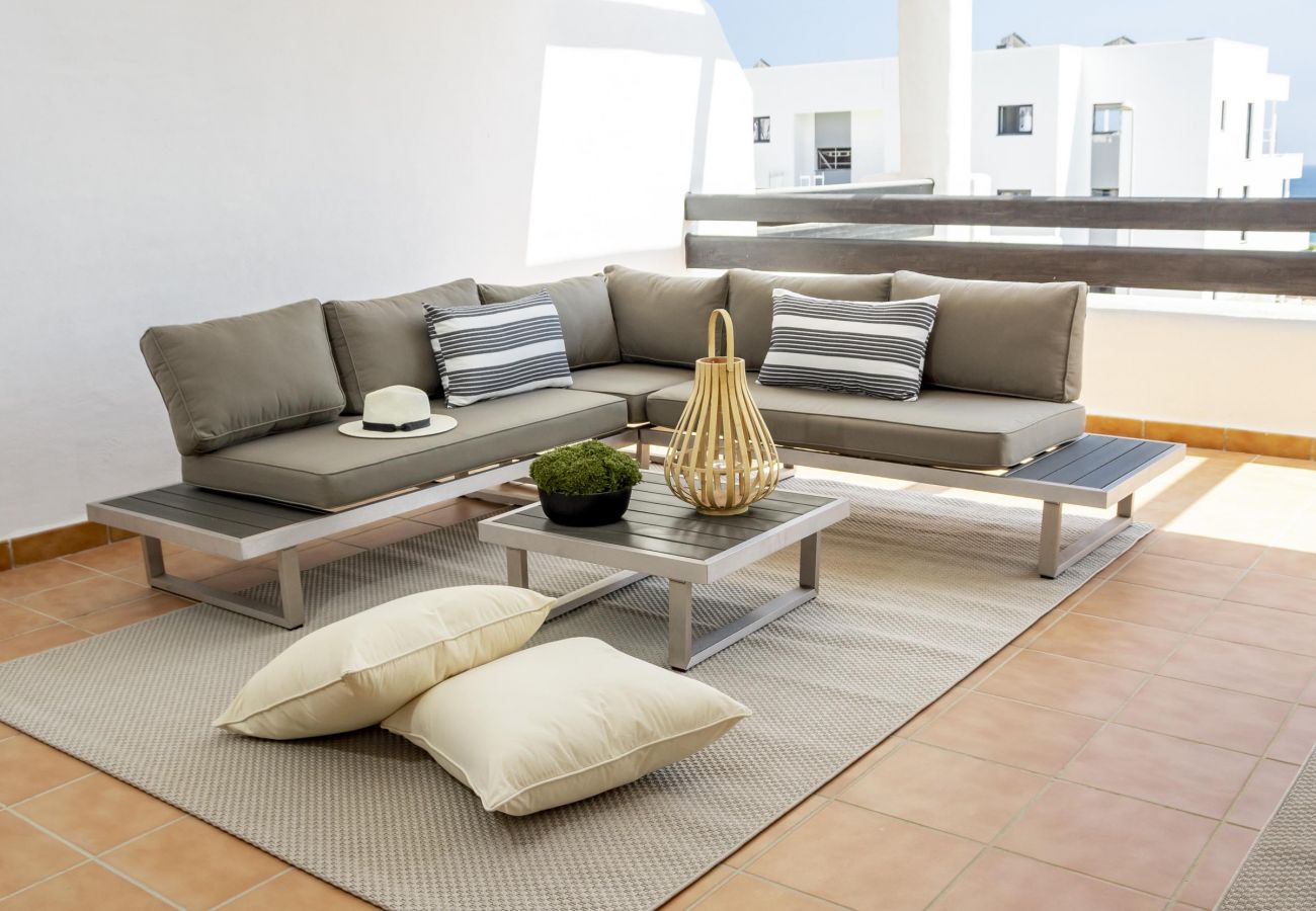 Apartamento en Estepona - Moderno apartamento de vacaciones cerca de la playa y del puerto de La Duquesa