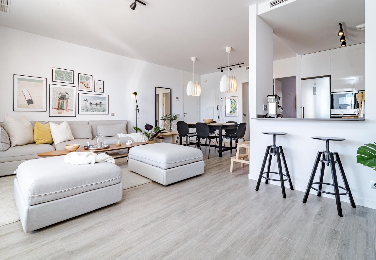Apartamento en Estepona - Acogedor y moderno apartamento familiar en Le Mirage