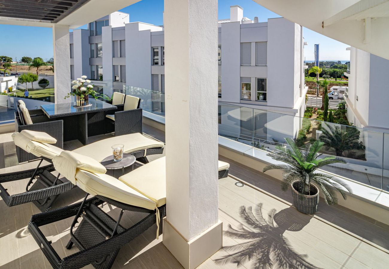 Apartamento en Estepona - Apartamento familiar moderno cerca de la playa