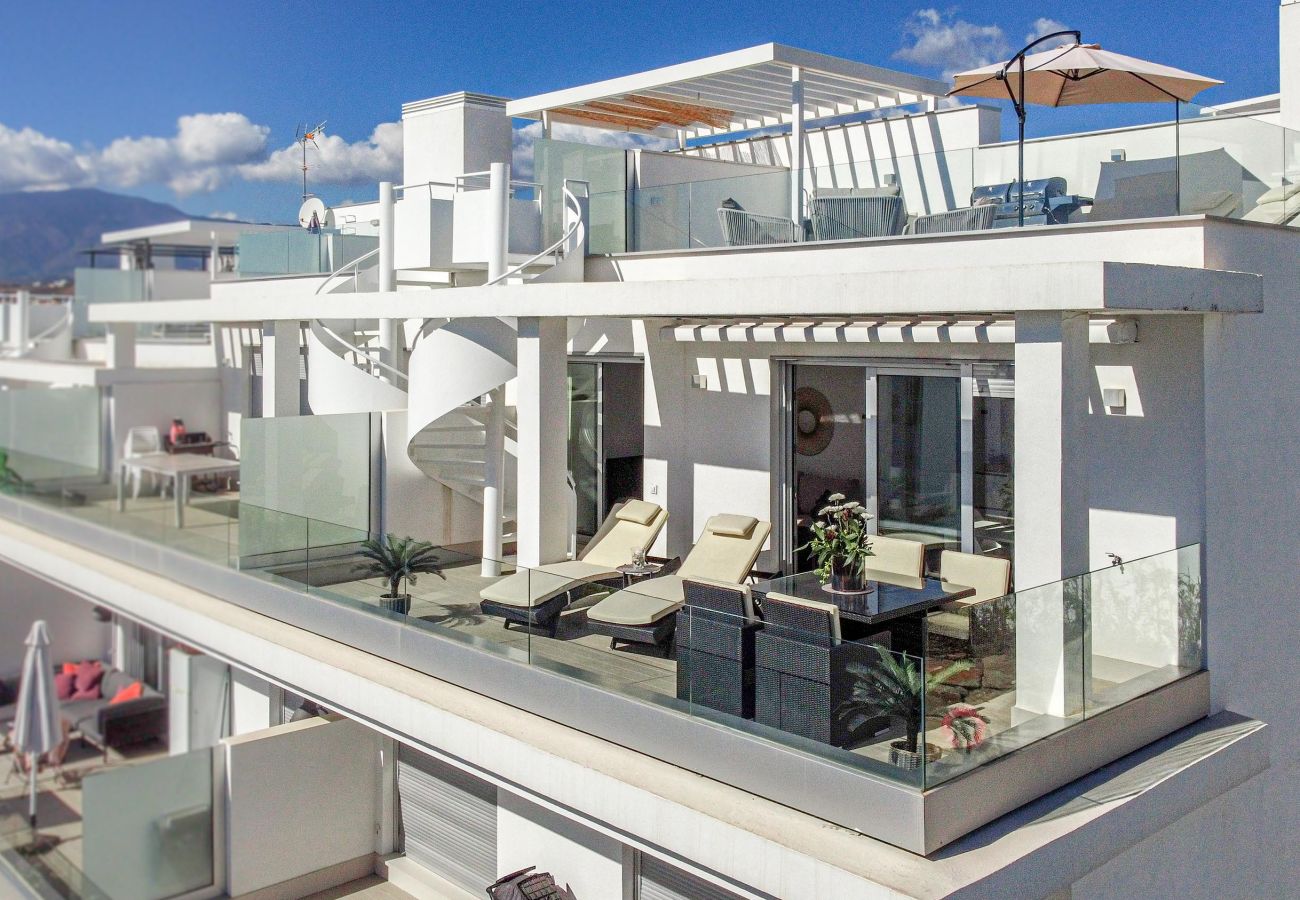 Apartamento en Estepona - Apartamento familiar moderno cerca de la playa