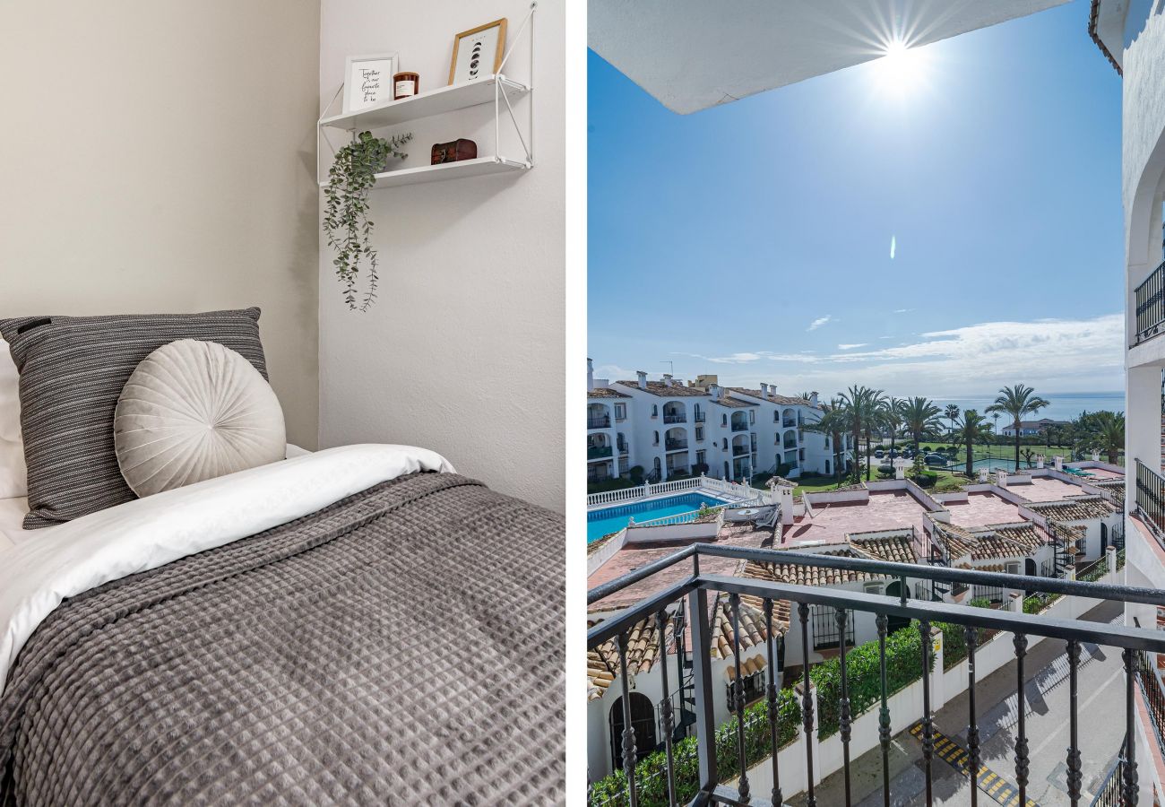 Apartamento en Mijas Costa - Apartamento de vacaciones cerca de la playa en Calahonda