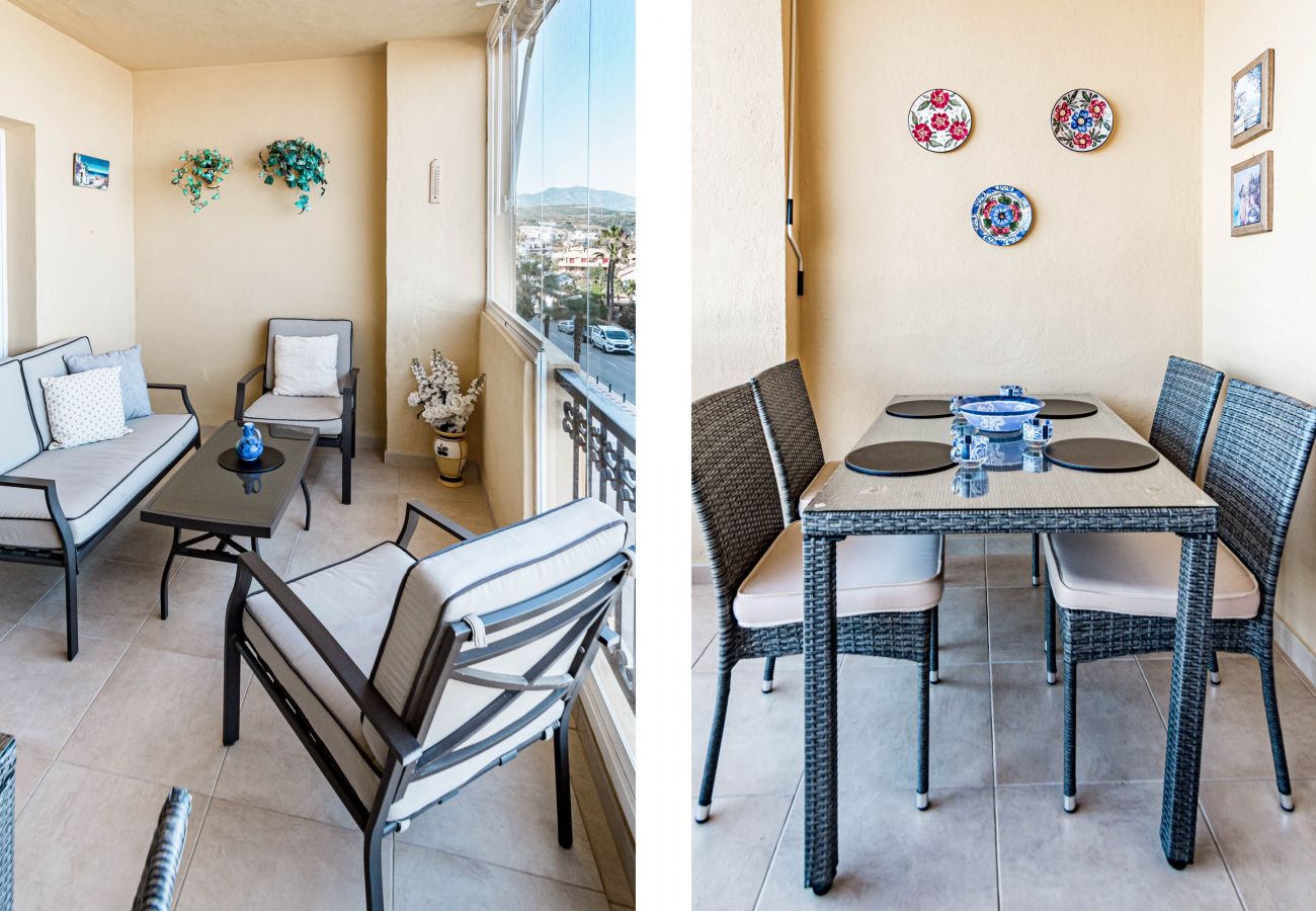 Apartamento en Mijas Costa - Cómodo apartamento cerca de la playa, Marbella este