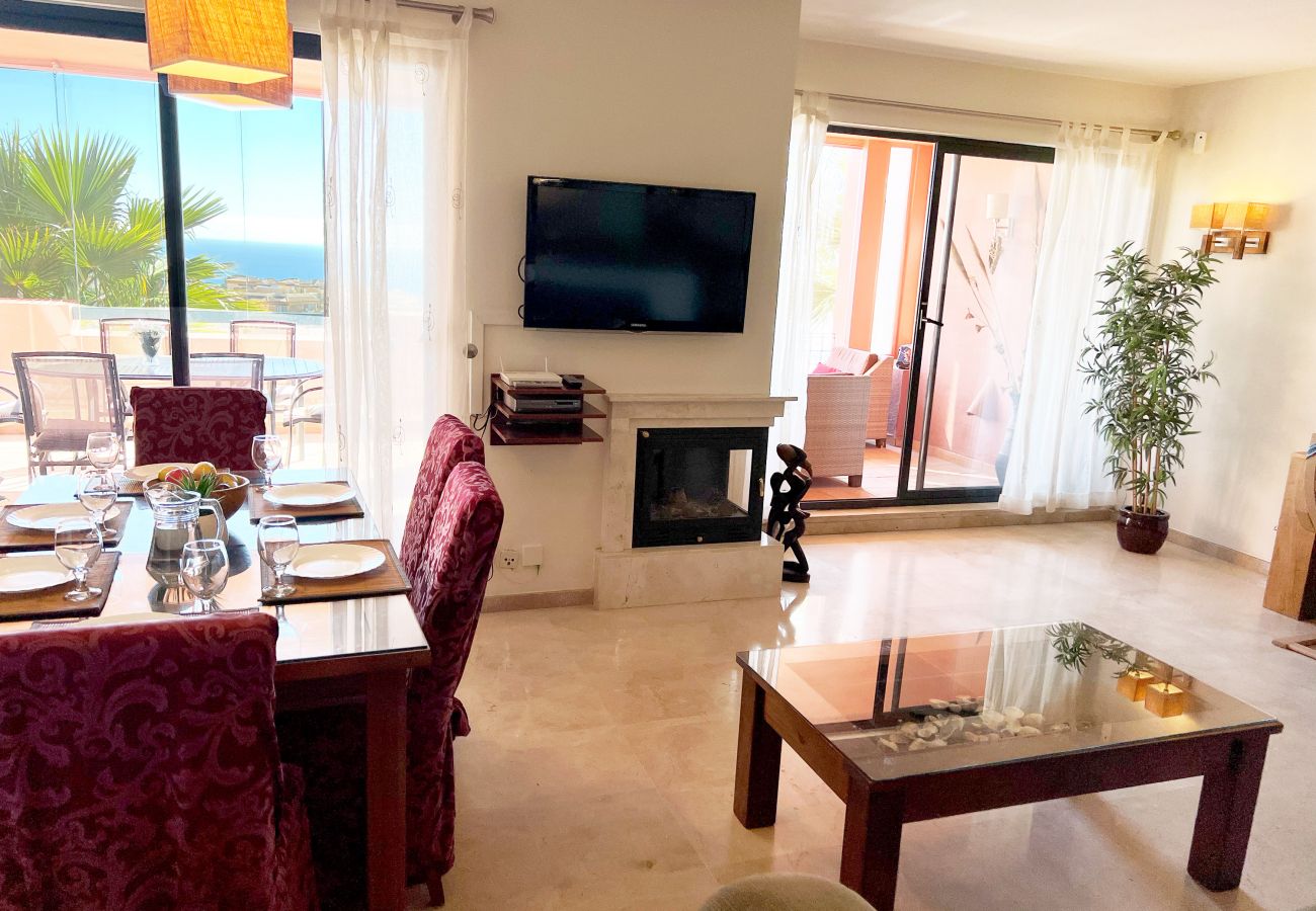 Apartamento en Mijas Costa - Las Cascadas de Calahonda - apartamento de tres dormitorios con vistas panorámicas