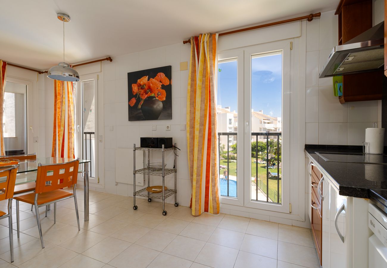 Apartamento en Mijas Costa - Golf Gardens Miraflores - Apartamento con vistas al mar