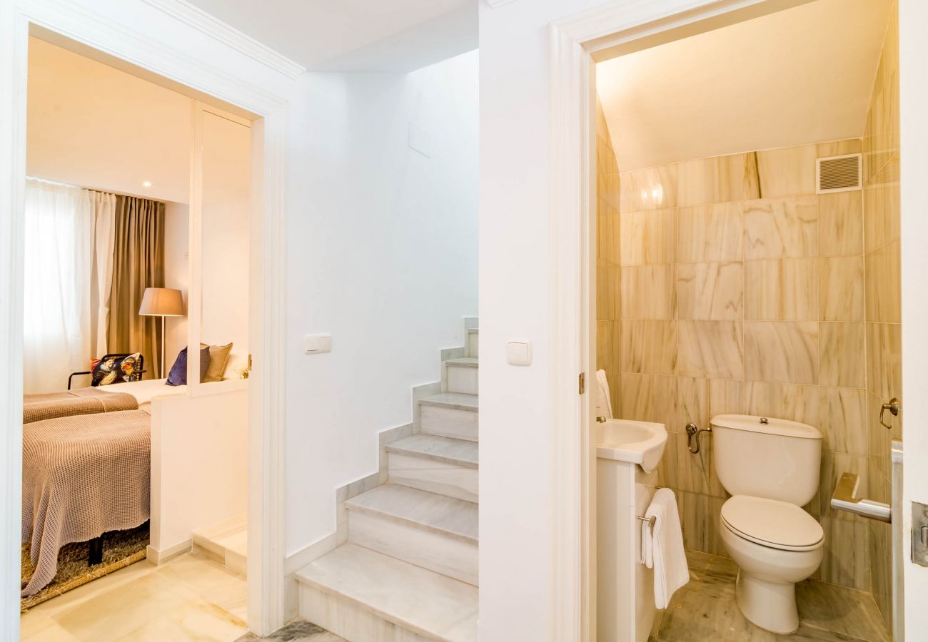 Bathroom of Luxury 3 Bedroom Penthouse in Nueva Andalucia