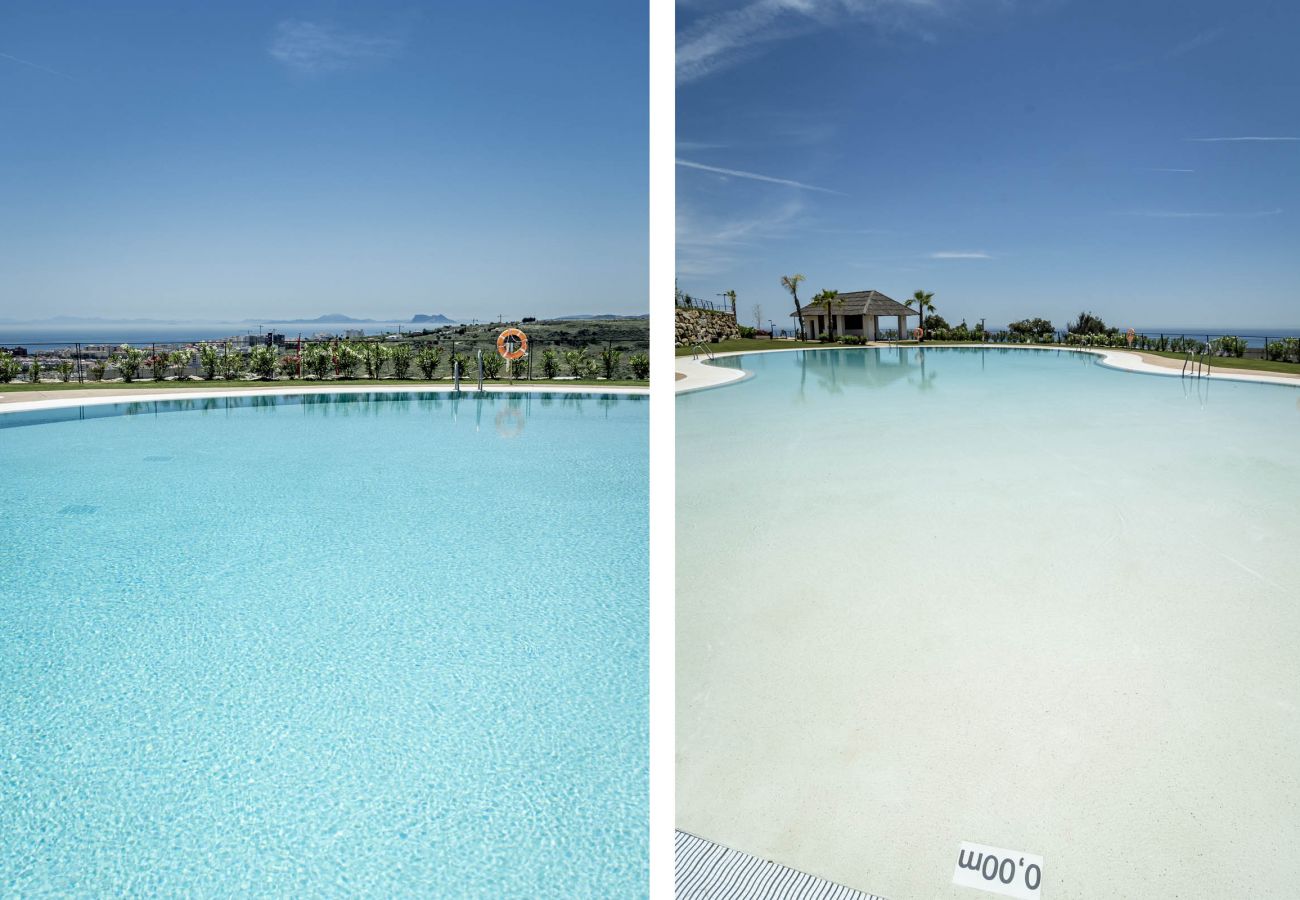 Apartment in Estepona - EH-Mirador de Estepona Hills, sea view, gym, pool