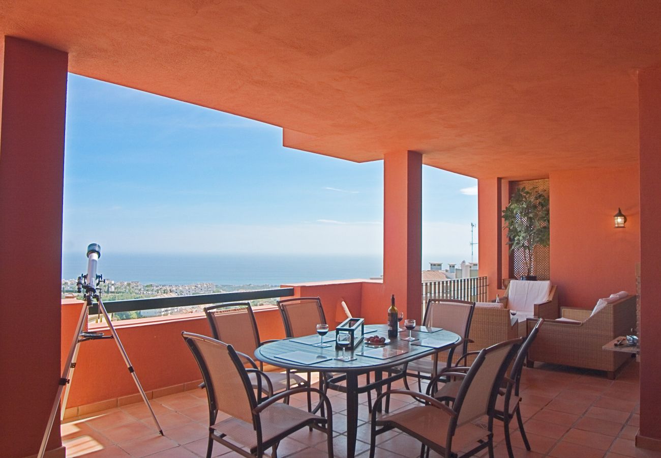 Apartment in Mijas Costa - Las Cascadas de Calahonda - three bedroom apartment with panoramic views