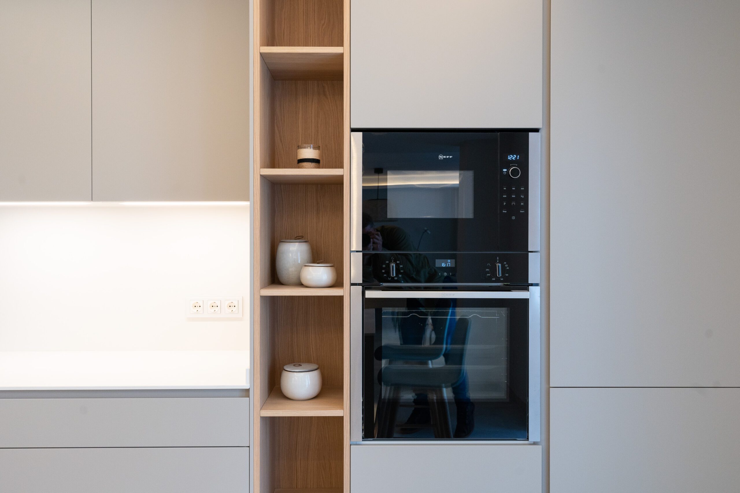 Kitchen renovation including plumbing, wiring and finishing